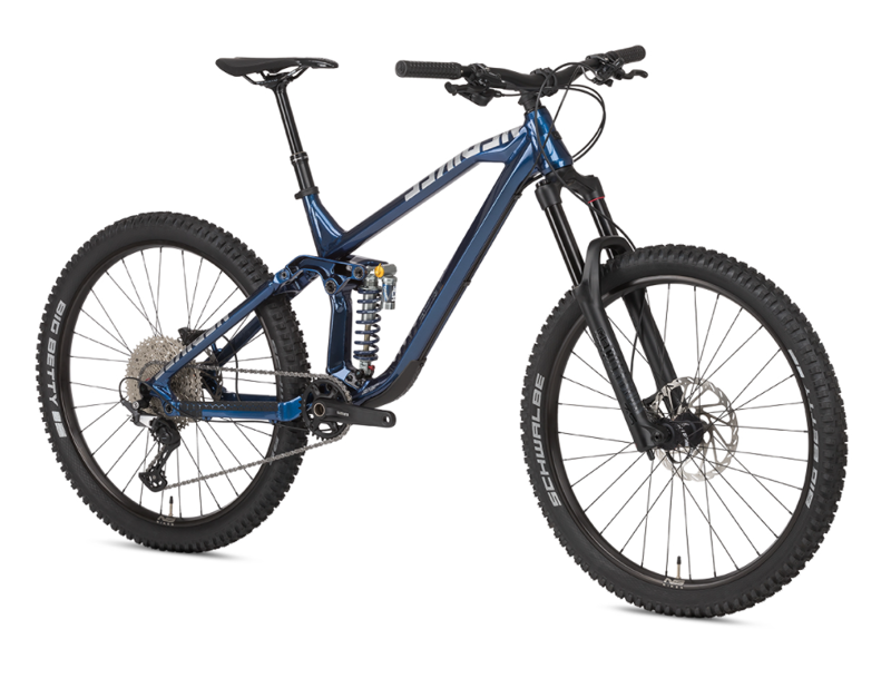 NS Bikes Define AL 160 Full Suspension Mountain Bike Blue-2